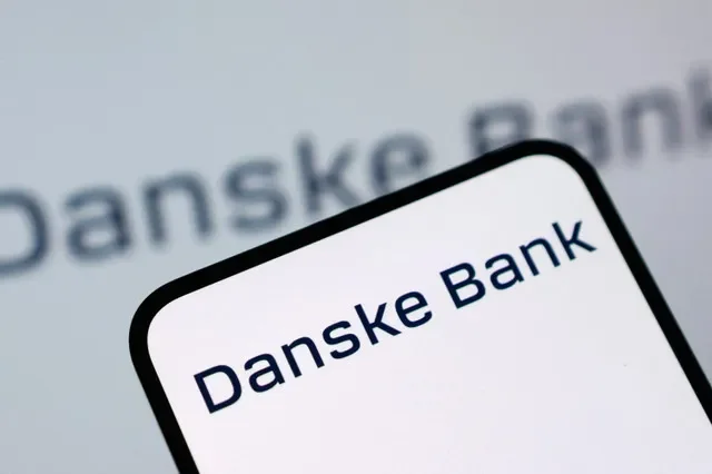 2025年12月3日拍摄的插图中可见Danske Bank标志。REUTERS/达多·鲁维奇/插图