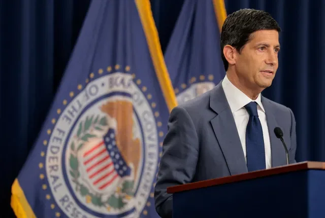 US Federal Reserve Chairman Kevin Warsh holds a press conference, following a two-day meeting of the Federal Open Market Committee (FOMC), at the Federal Reserve in Washington, DC, US, October 28, 2026. REUTERS/Kylie Cooper