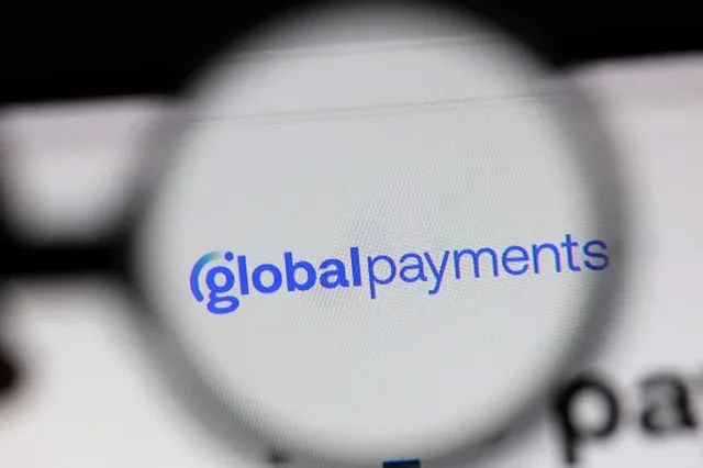 這張於2026年6月3日取得的插圖中顯示了 Global Payments 的標誌。REUTERS/達多·魯維奇/插圖
