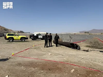 沙烏地聯軍在麥地那上空擊落無人機